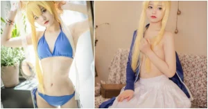 BLUECAKE-Jeong-Jenny-Vol.2-Jenny-Art-Online-Bikini-Jenicization-MrCong.com-000.webp