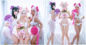 Coser-Rinka-and-Yakira-and-Oni-Hime-Wedding-Bikini-ver.-Fate-kaleid-liner-MrCong.com-000.webp